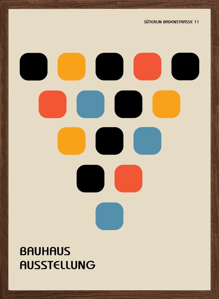 Colorful Bauhaus Exhibition