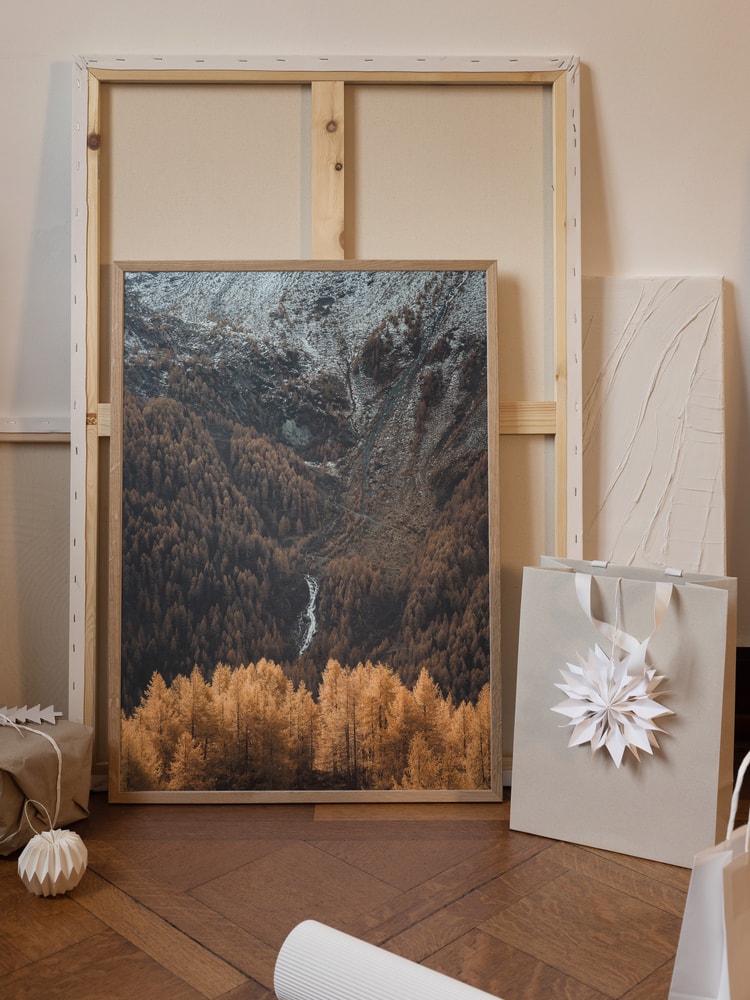 Golden Alpine Forest