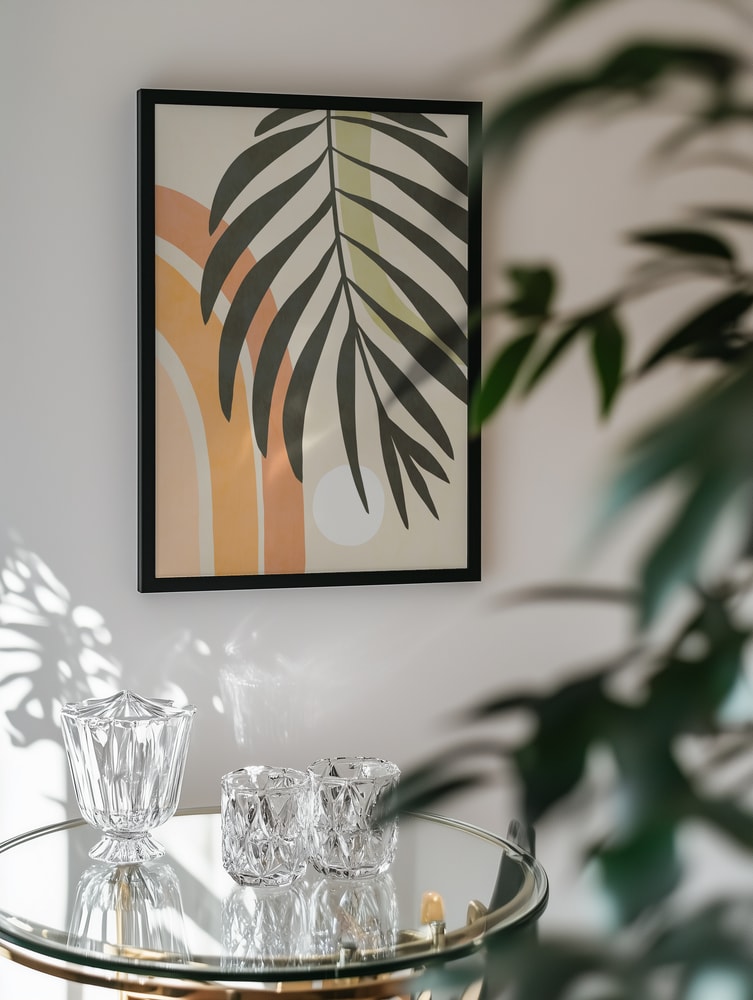 Boho Palm Abstract