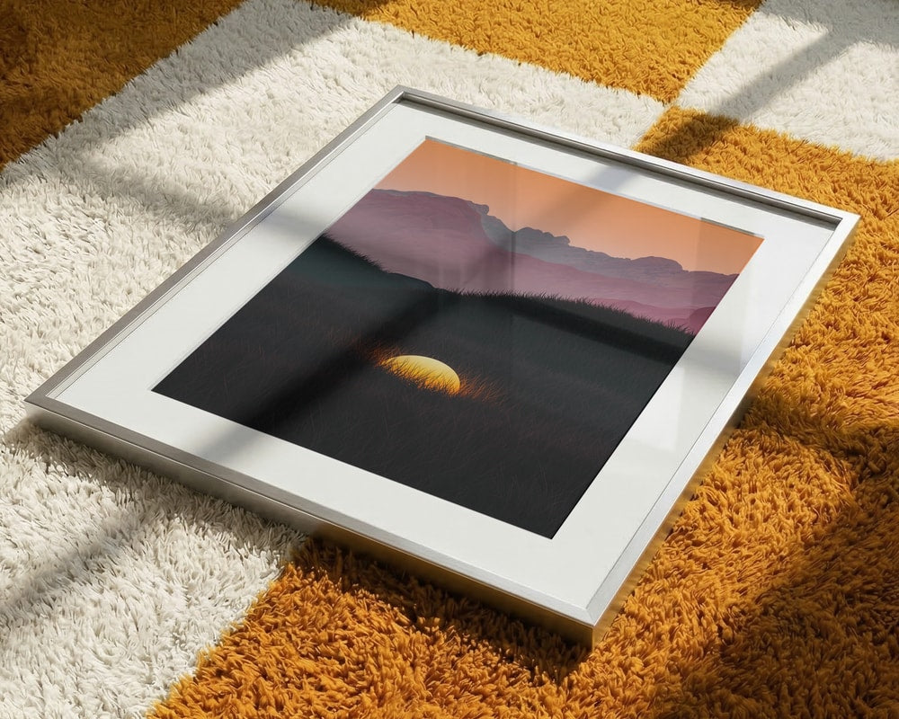 Golden Orb Landscape
