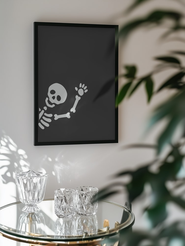 Friendly Waving Skeleton
