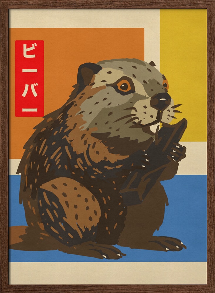 Retro Japanese Beaver