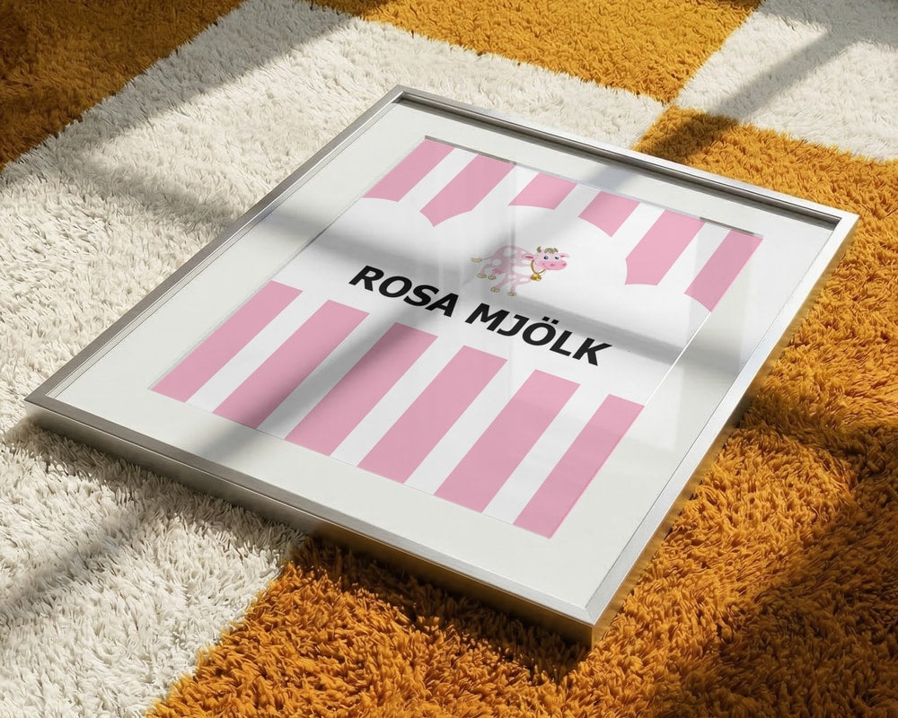 Sweet Pink Cow Stripes