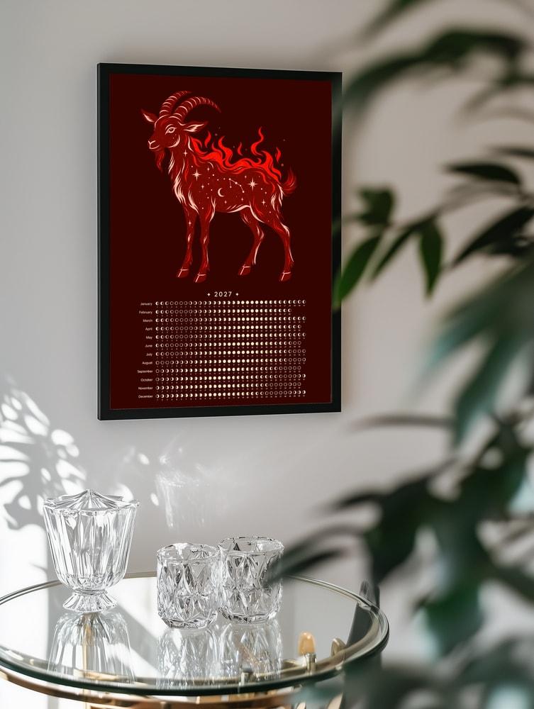 Celestial Capricorn Moon Calendar