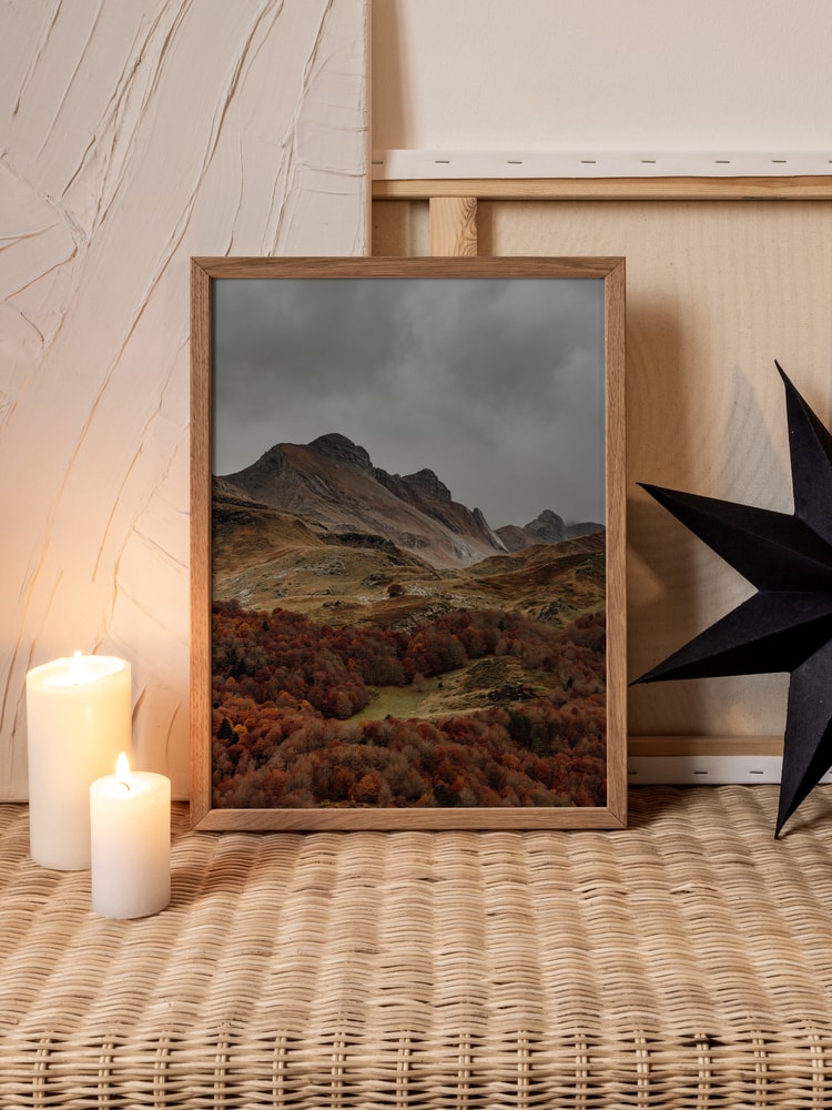 Autumn Mountain Valley