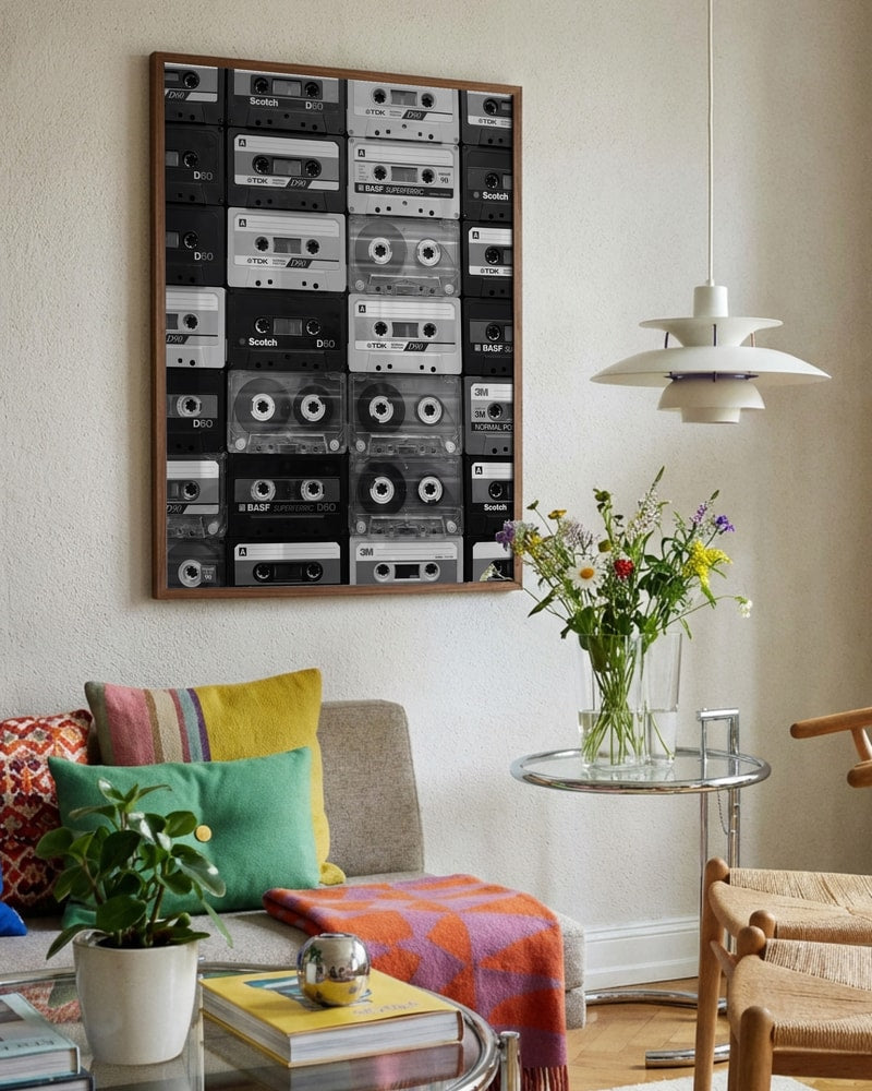 Retro Cassette Tapes