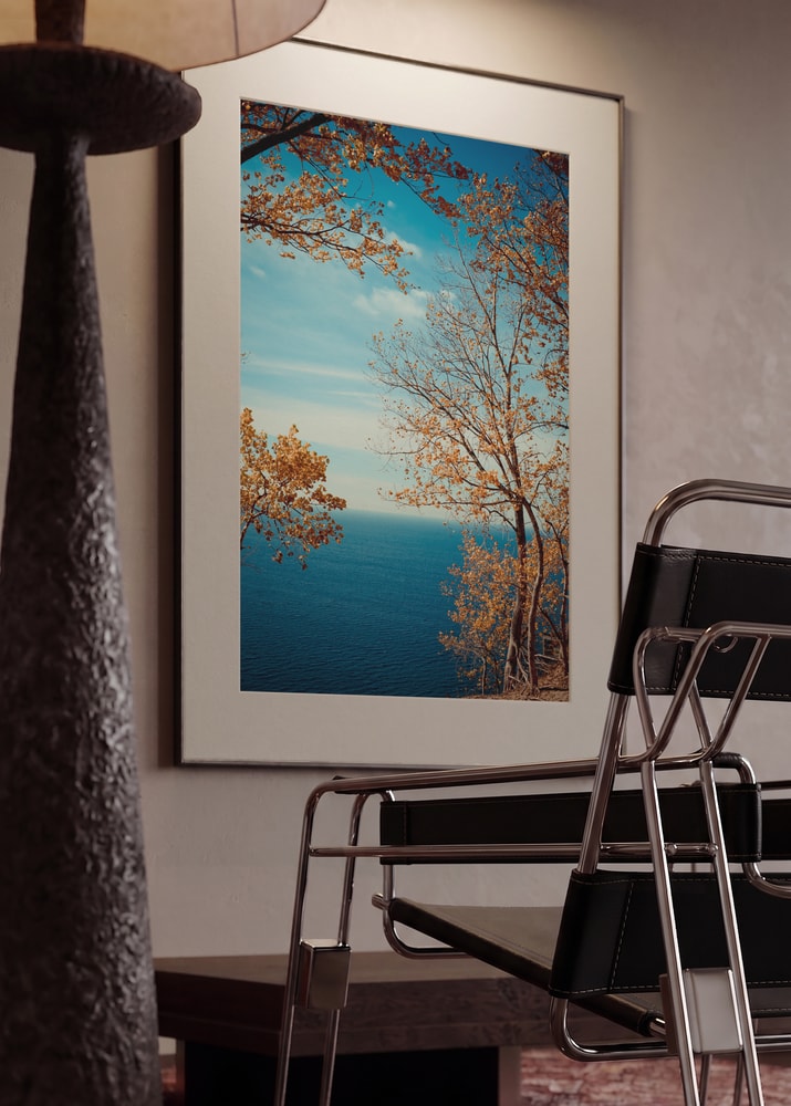 Golden Trees Ocean Vista