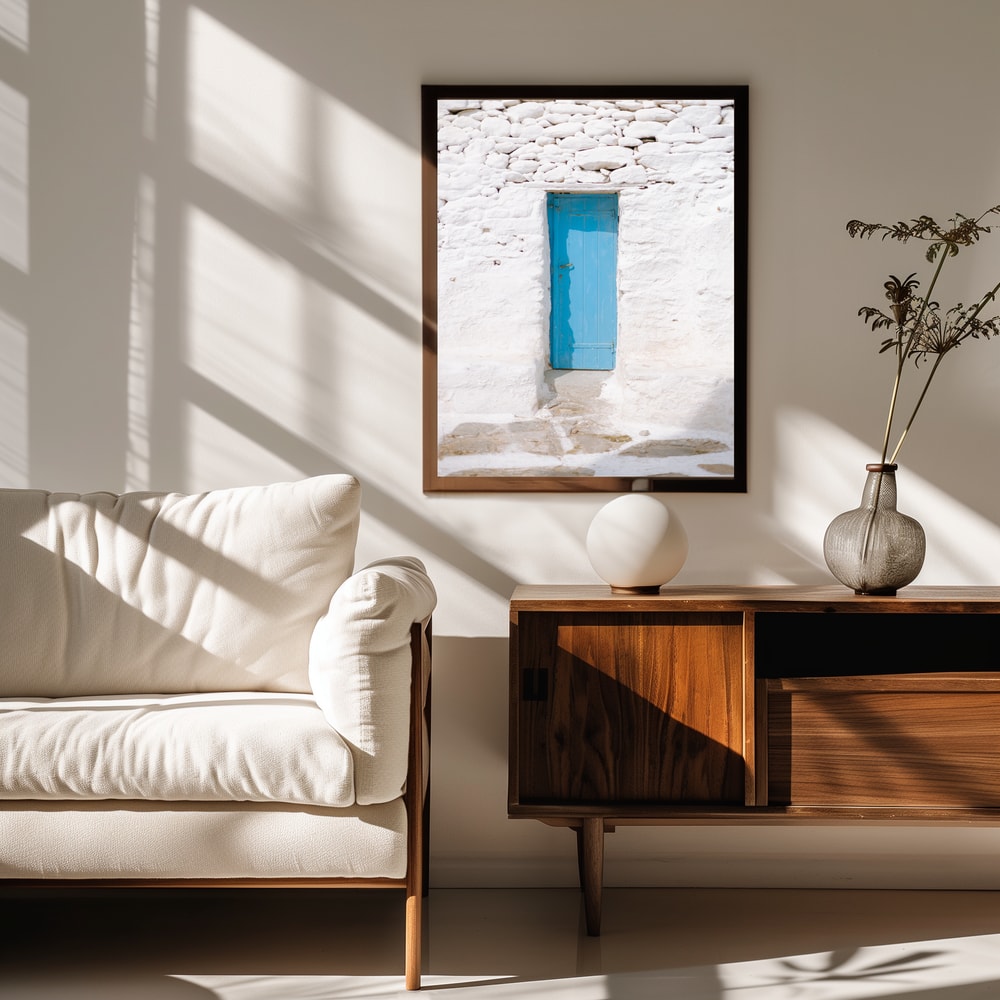 Mediterranean Blue Door