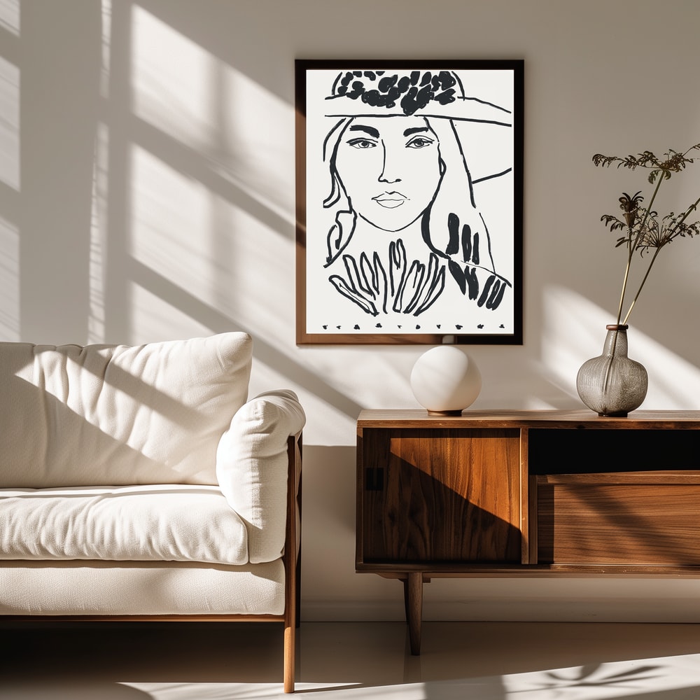 Woman in Hat Portrait