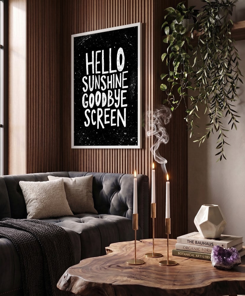 Hello Sunshine Goodbye Screen
