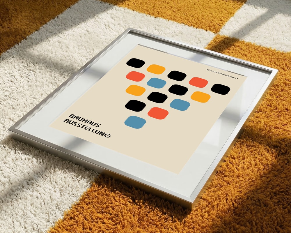 Colorful Bauhaus Exhibition