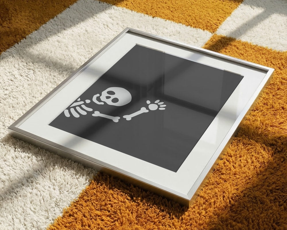 Friendly Waving Skeleton