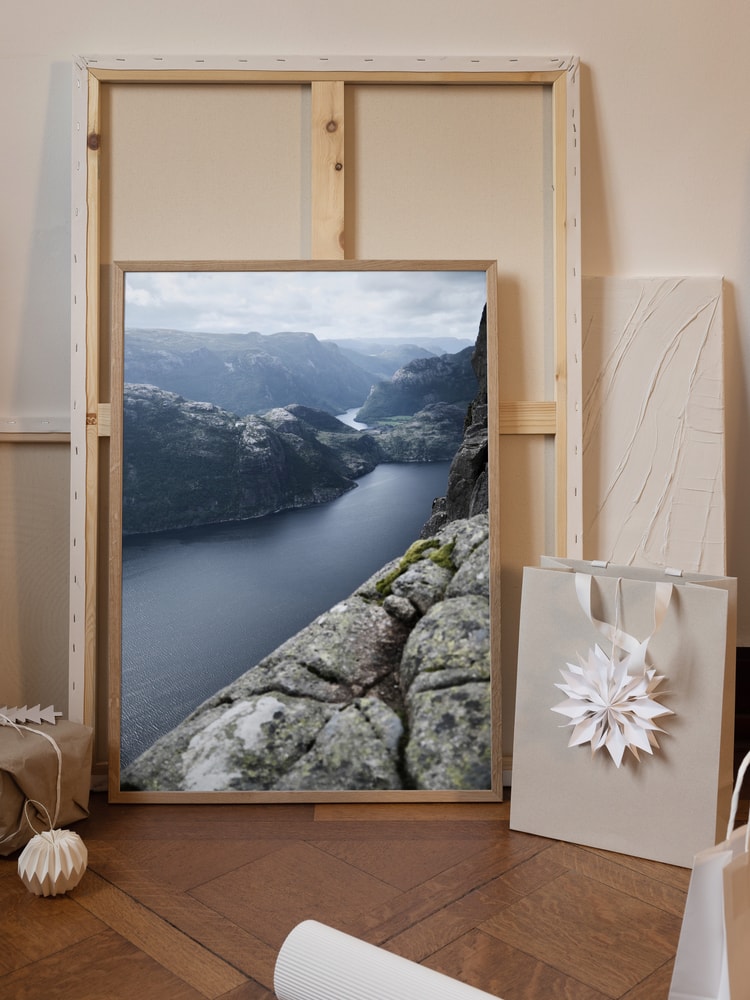 Dramatic Fjord Valley