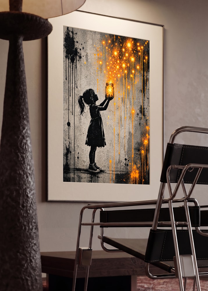 Girl with Magic Jar