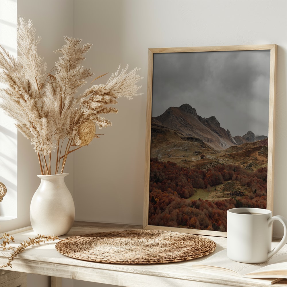 Autumn Mountain Valley