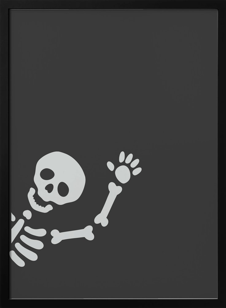 Friendly Waving Skeleton