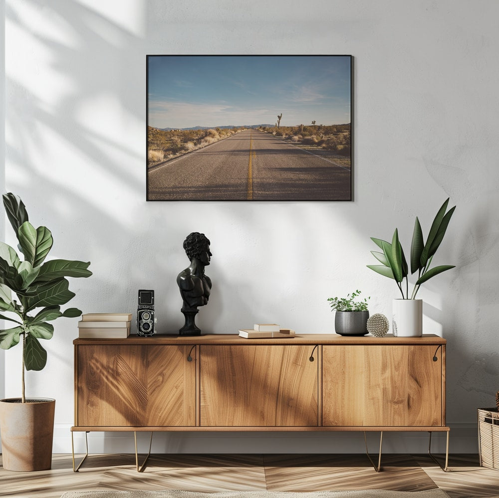 Open Desert Road