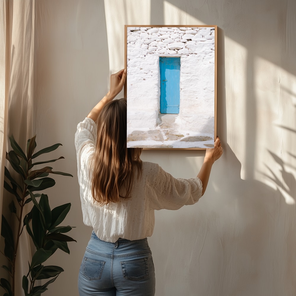 Mediterranean Blue Door