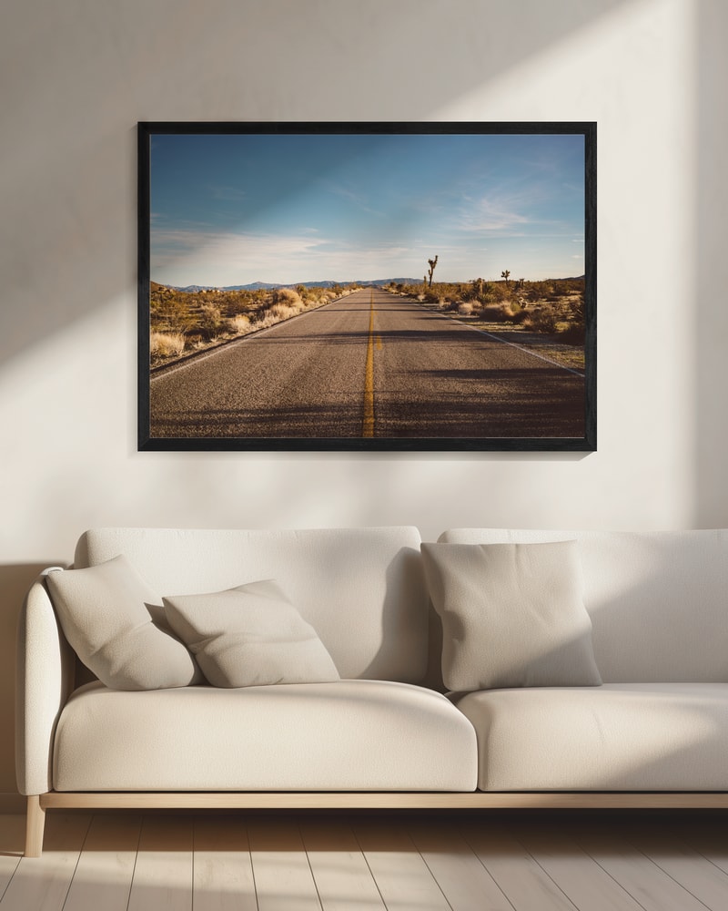 Open Desert Road