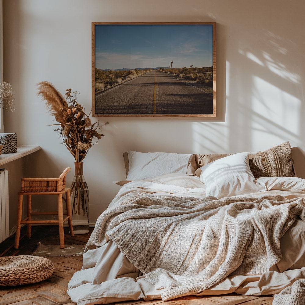 Open Desert Road