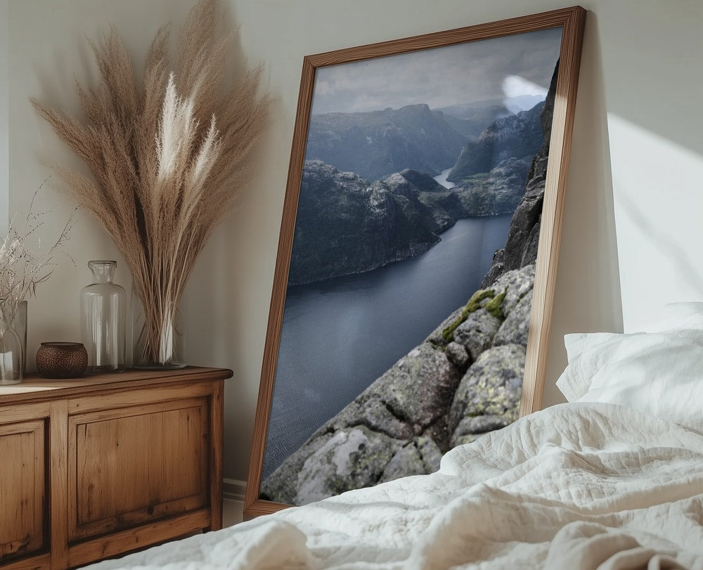 Dramatic Fjord Valley