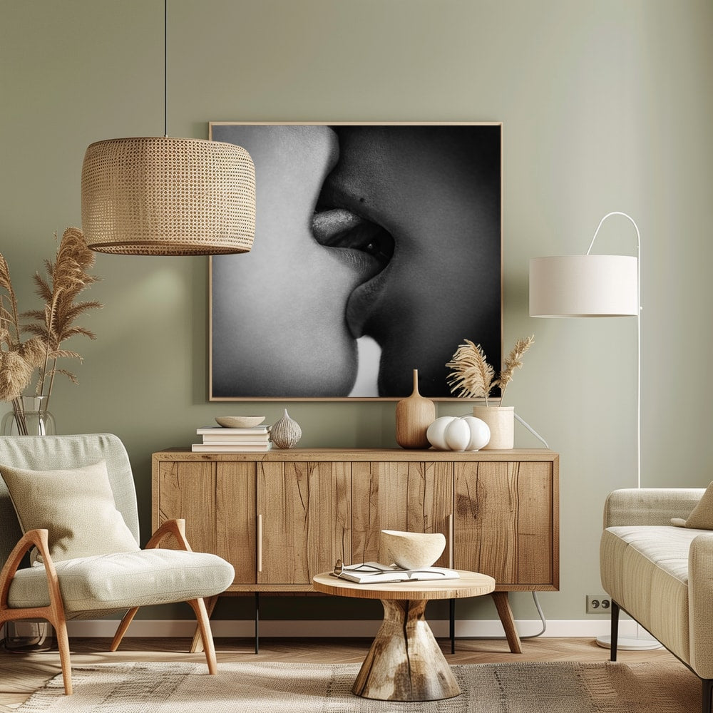 Passionate French Kiss