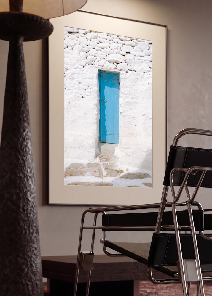 Mediterranean Blue Door