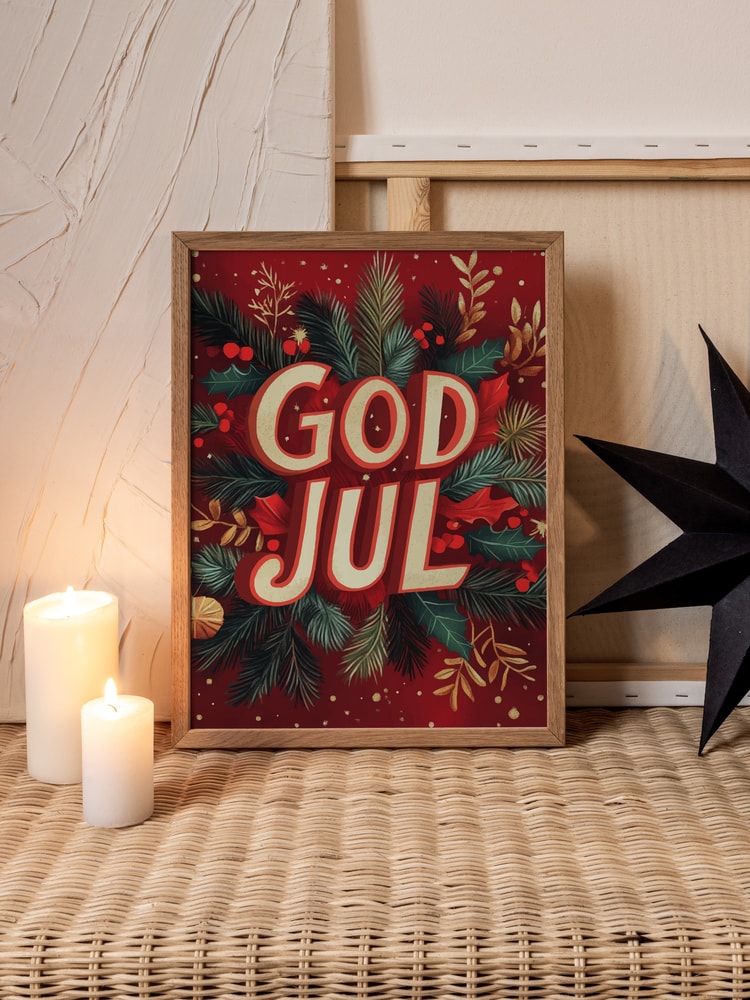 God Jul Festive Foliage