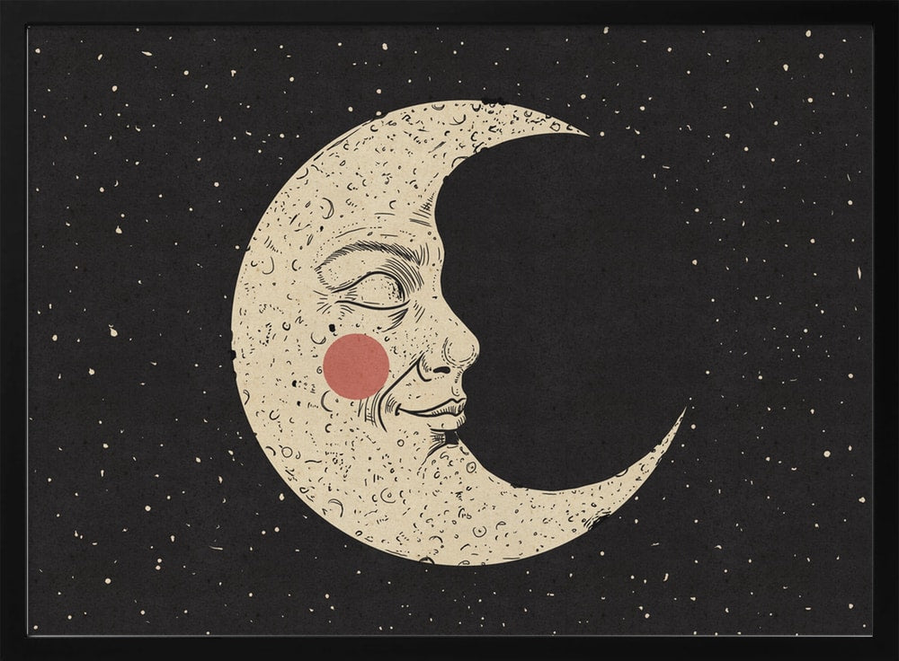 Sleeping Crescent Moon