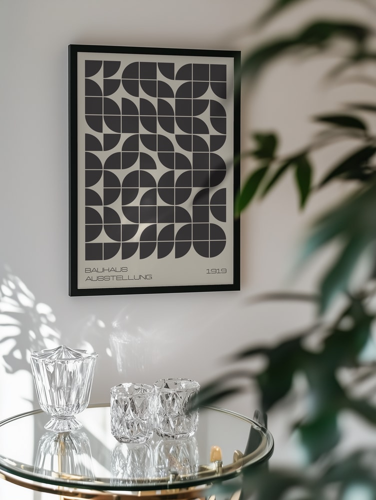 Bauhaus Geometric Exhibition