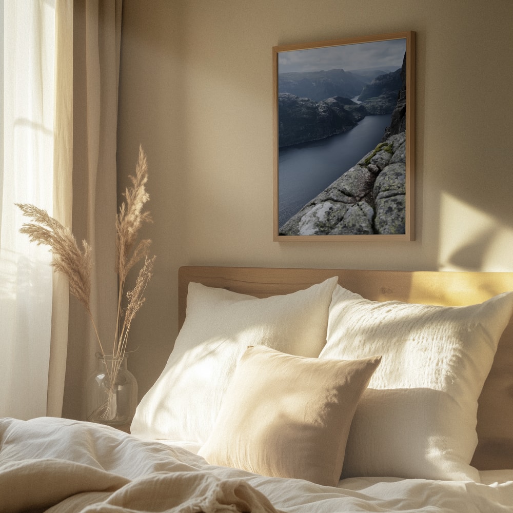 Dramatic Fjord Valley
