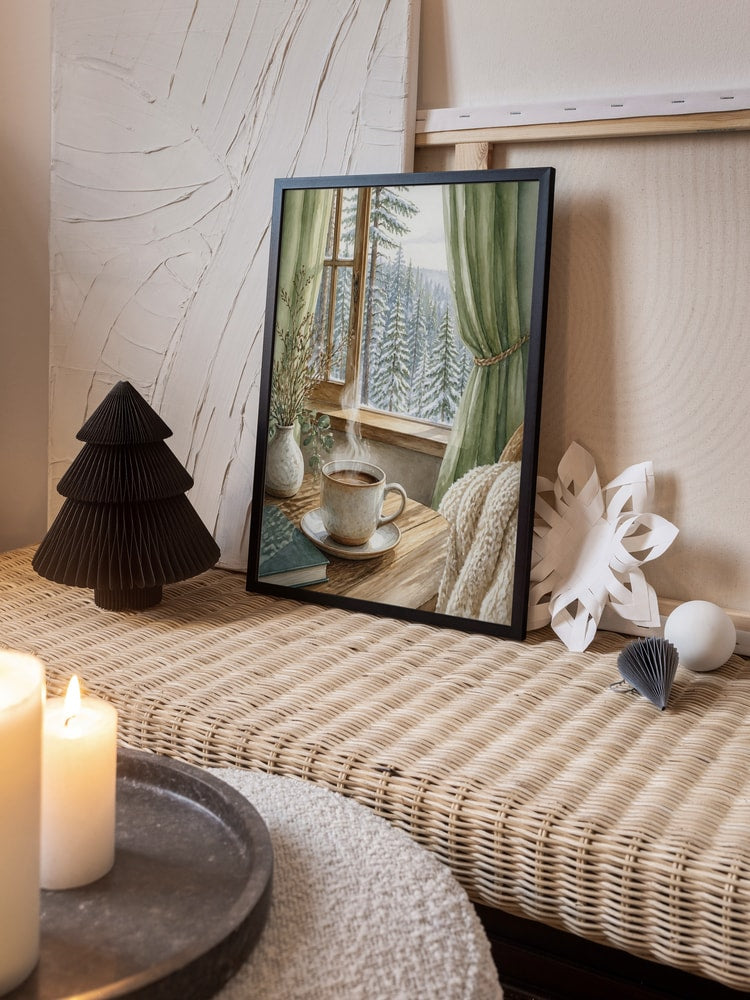 Cozy Winter Window View