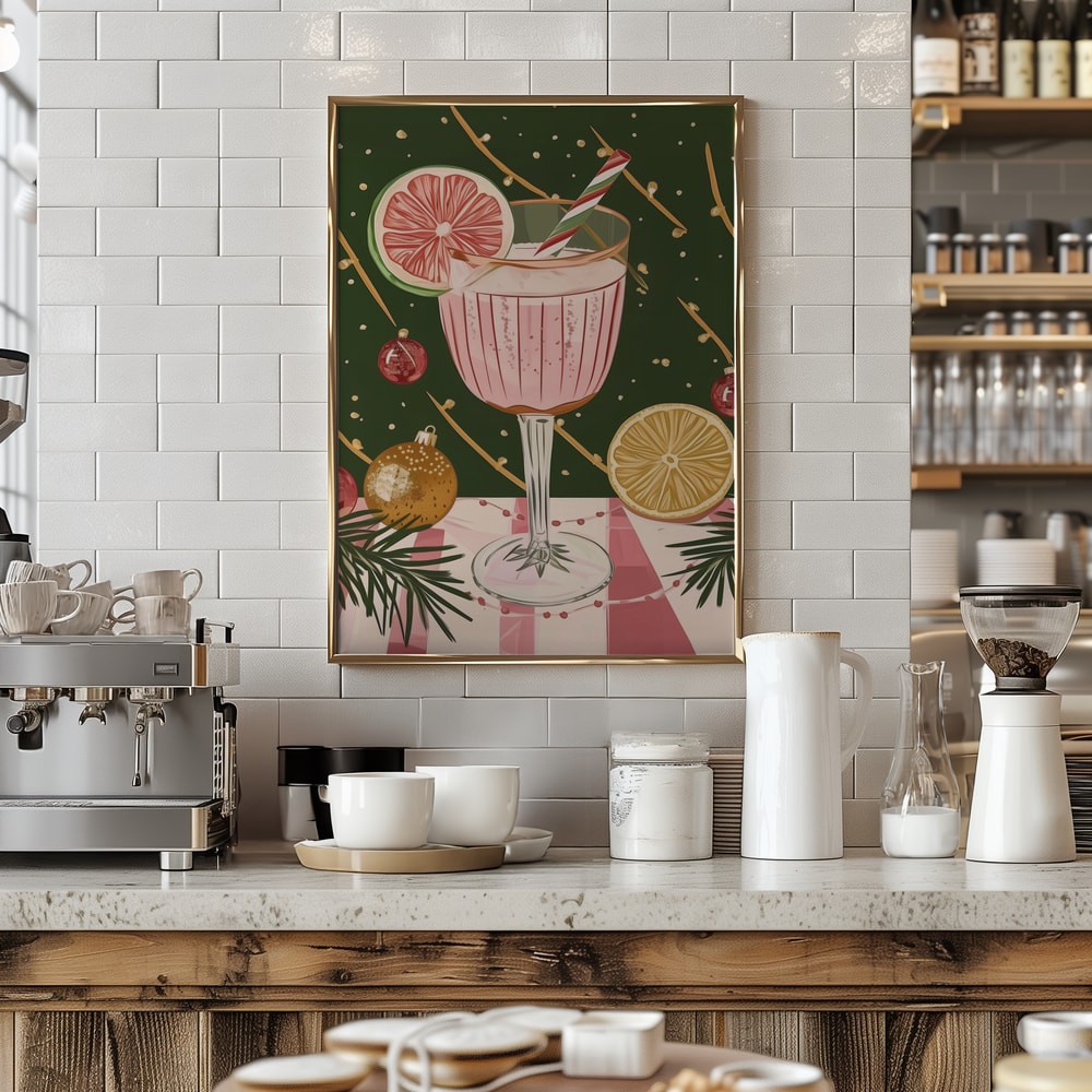 Sparkling Holiday Cocktail