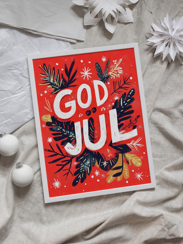 God Jul Christmas Greeting