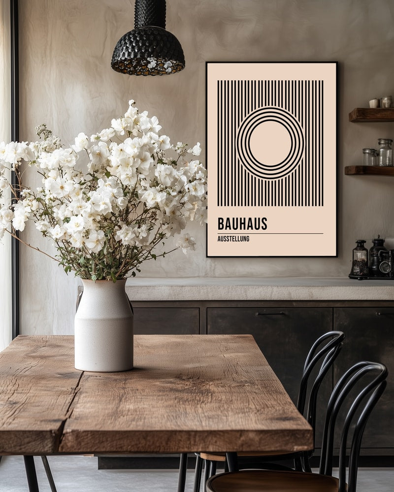 Bauhaus Geometric Exhibition