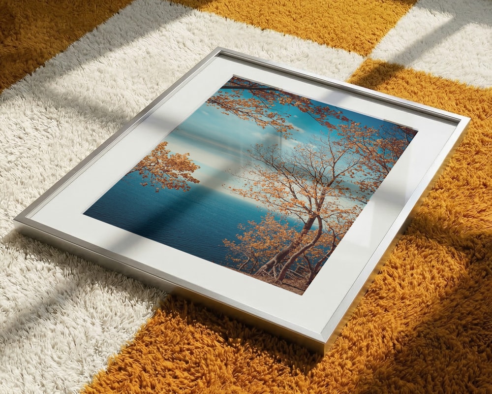 Golden Trees Ocean Vista