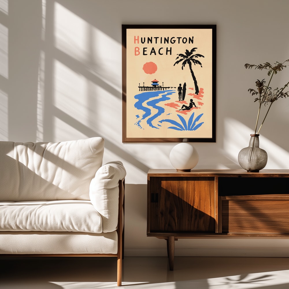 Huntington Beach Surf Scene