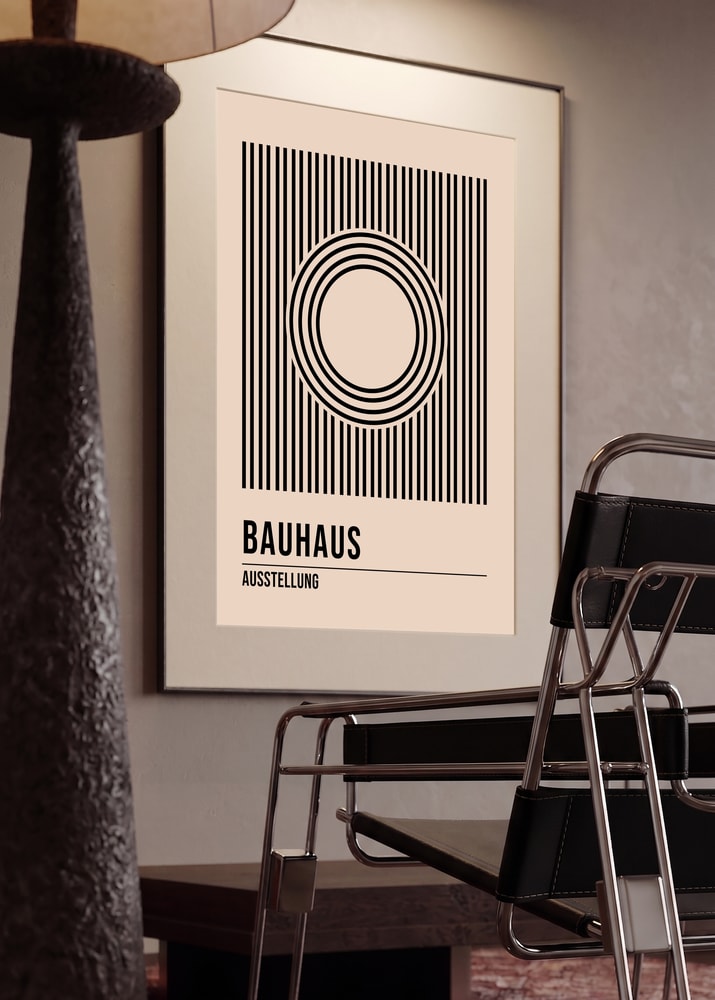 Bauhaus Geometric Exhibition