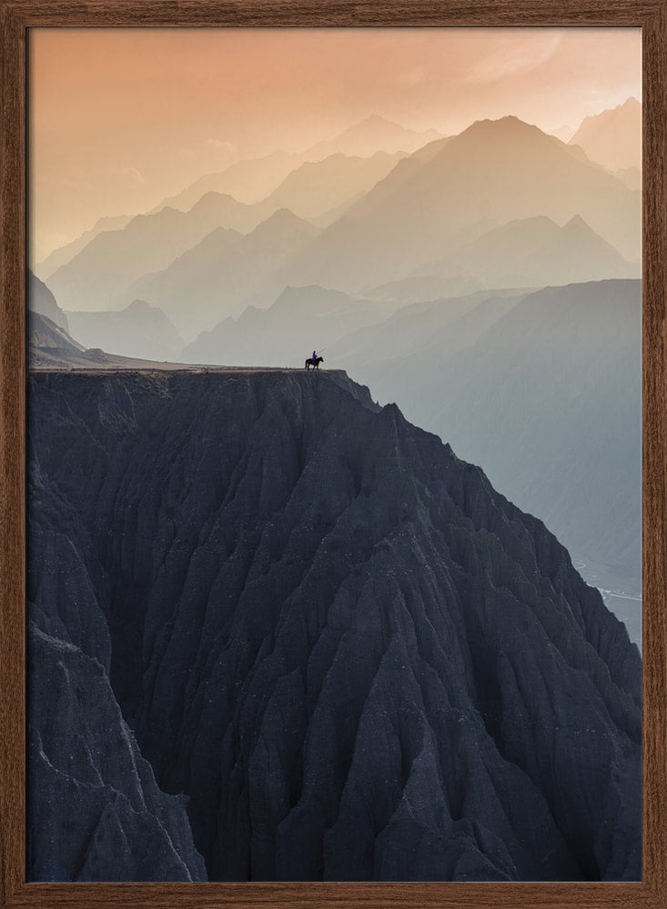 Solitary Cliff Rider