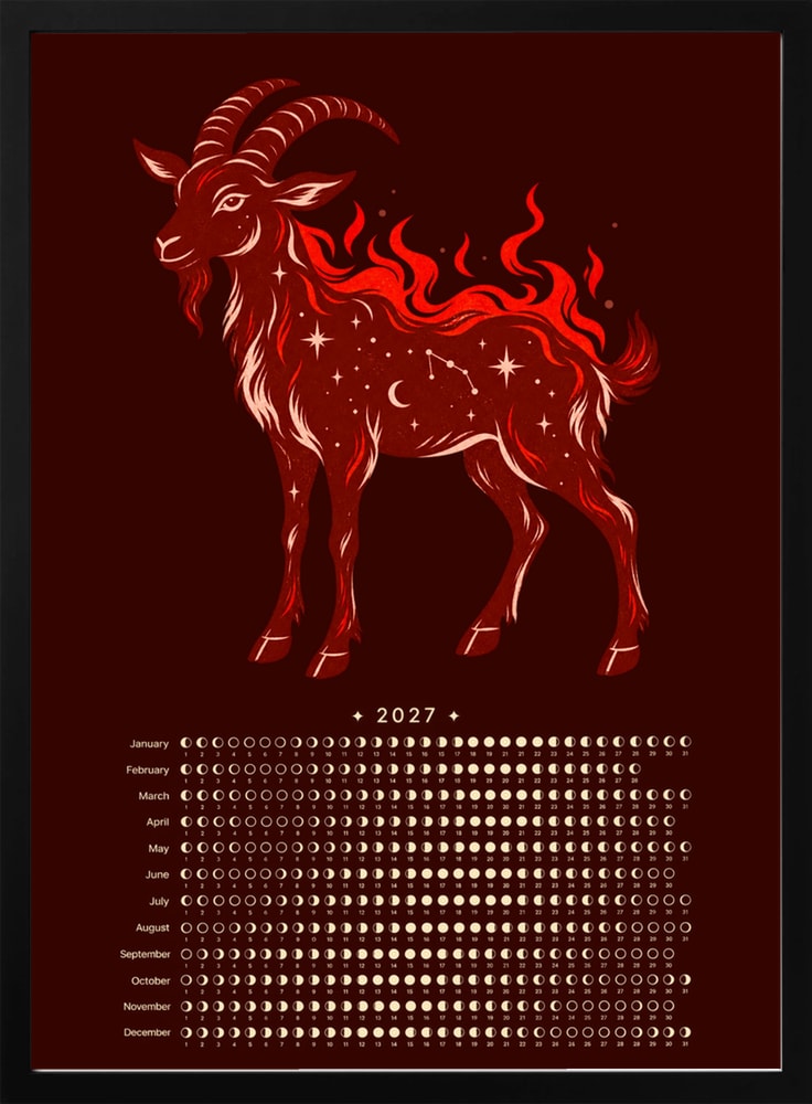 Celestial Capricorn Moon Calendar