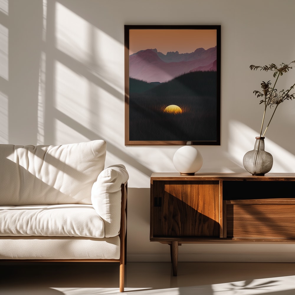 Golden Orb Landscape