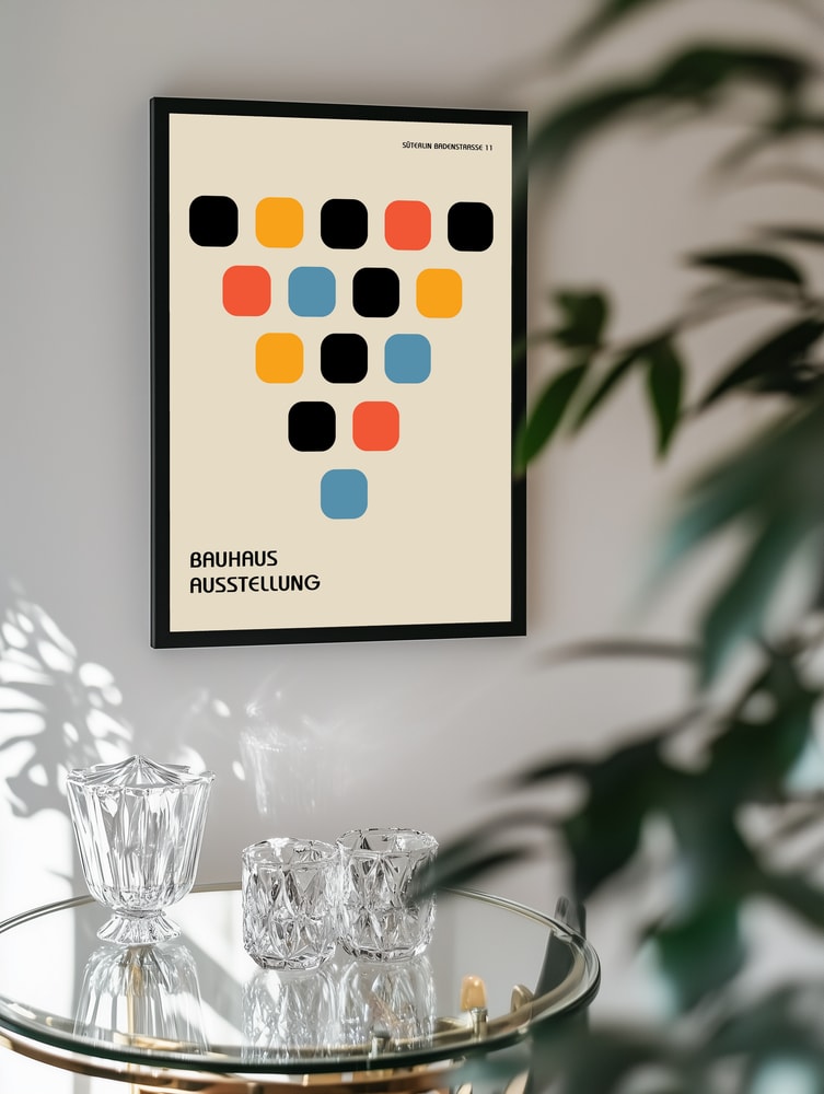 Colorful Bauhaus Exhibition