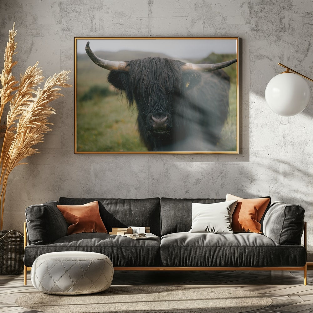 Shaggy Highland Cow