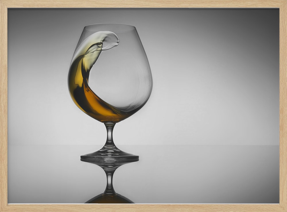 Elegant Cognac Splash