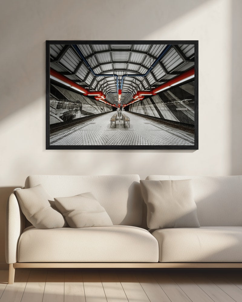Modern Subway Station