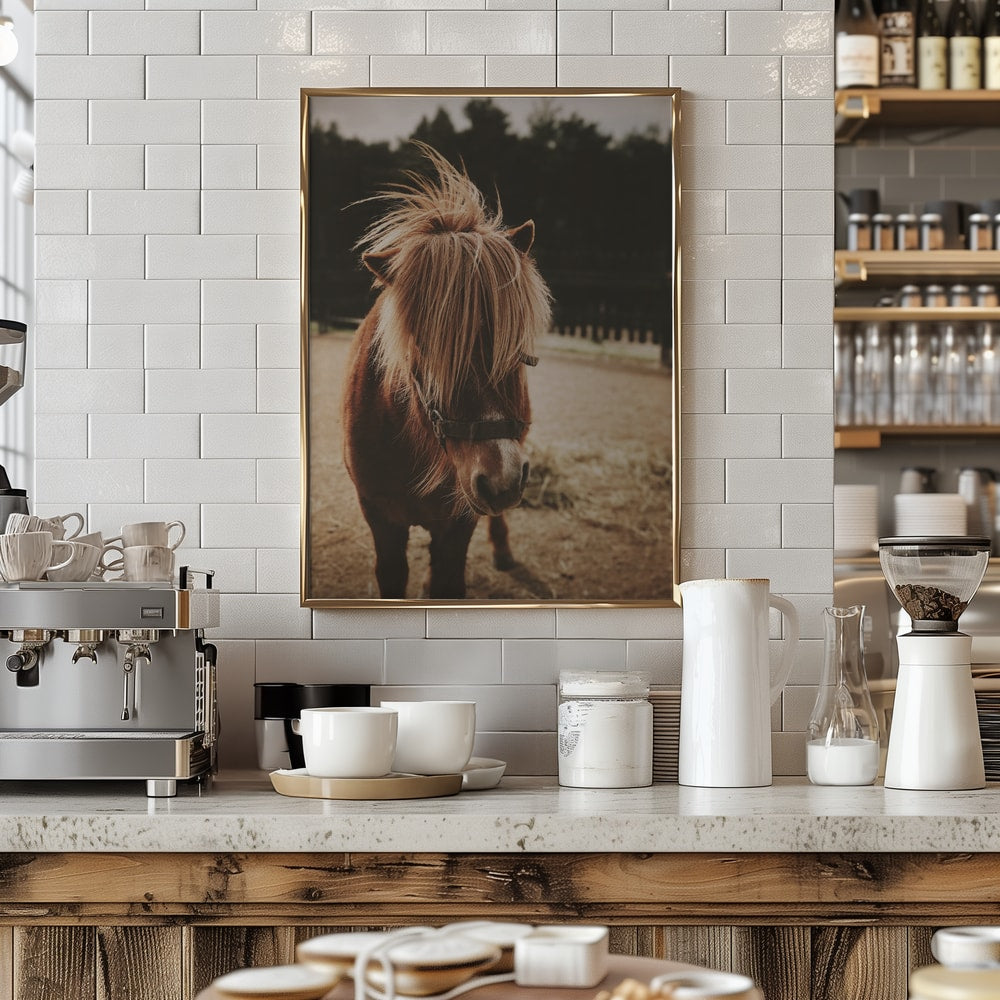 Adorable Shaggy Pony
