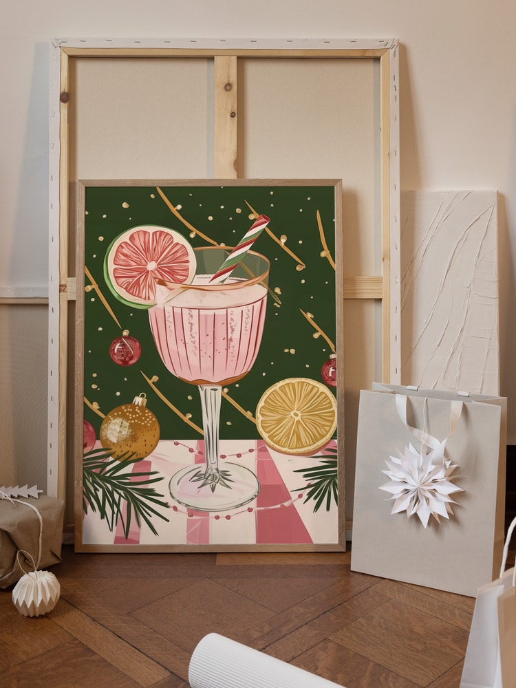 Sparkling Holiday Cocktail