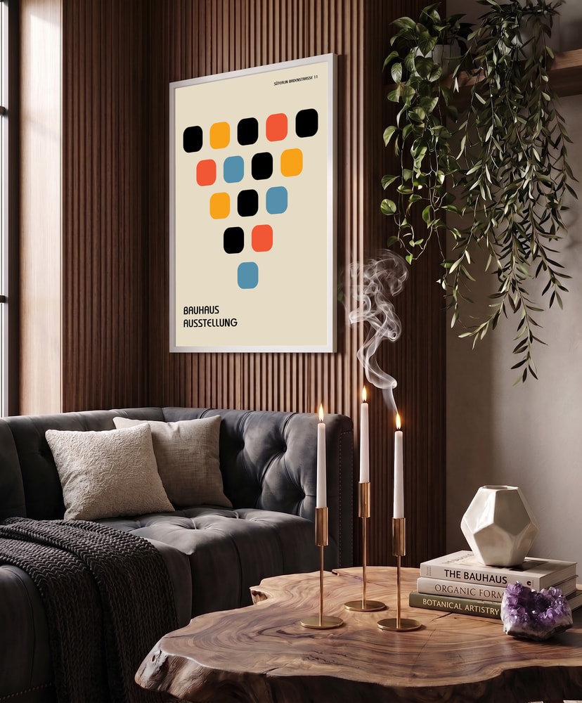 Colorful Bauhaus Exhibition