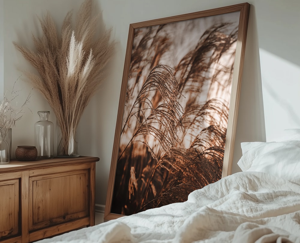 Swaying Pampas Grass