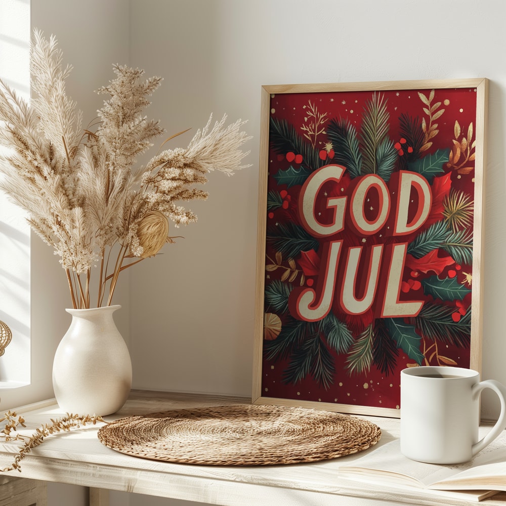 God Jul Festive Foliage